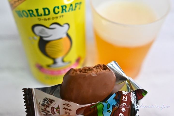ビールとチョコまみれをあわせてみた写真